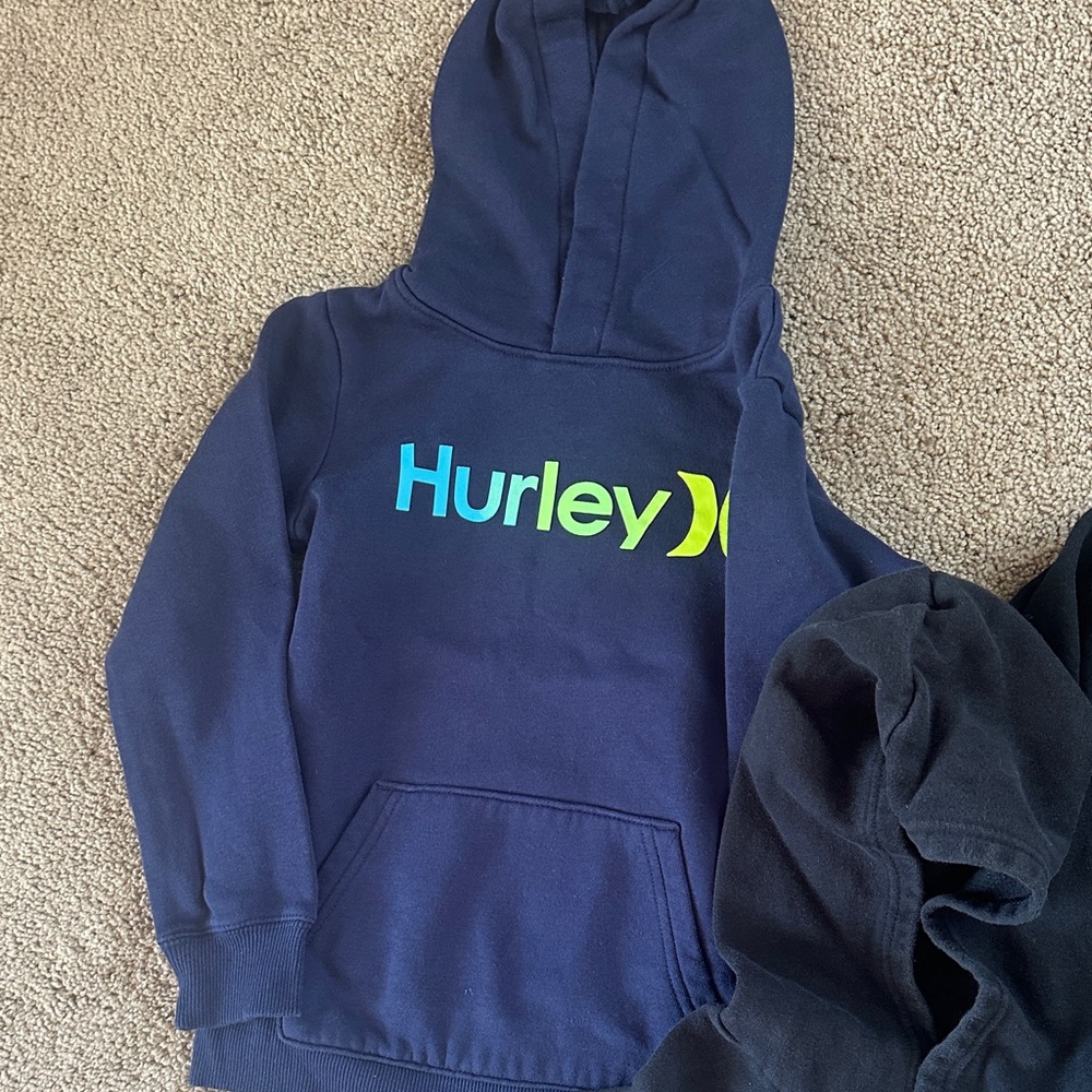 Kids' Navy and Black Hoodies 5/6 - Picture 4 of 4
